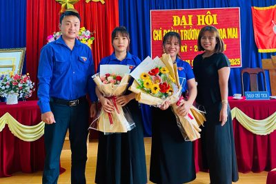 ĐẠI HỘI CHI ĐOÀN TRƯỜNG MẦM NON HOA MAI